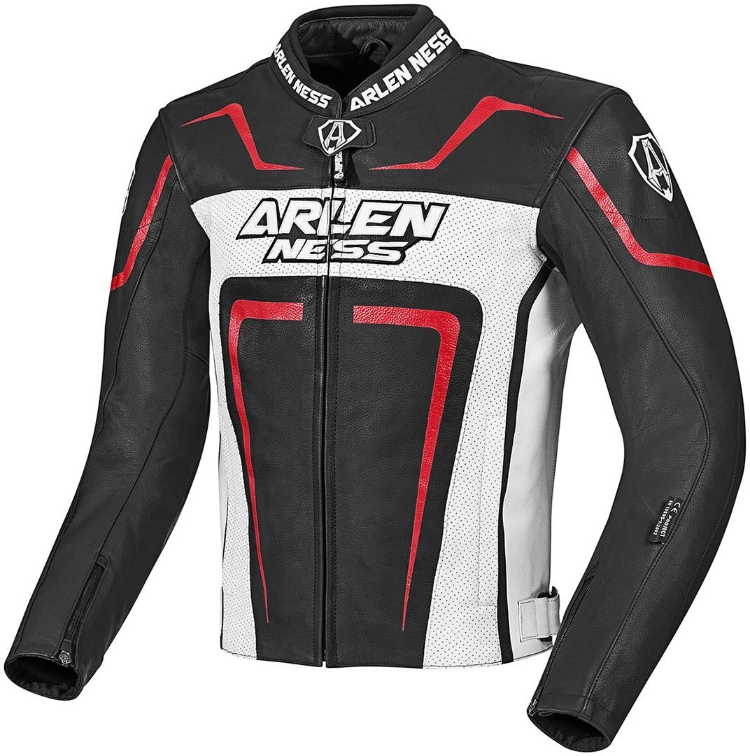Arlen Ness Arlen Ness Motegi Leather Jacket – rear view