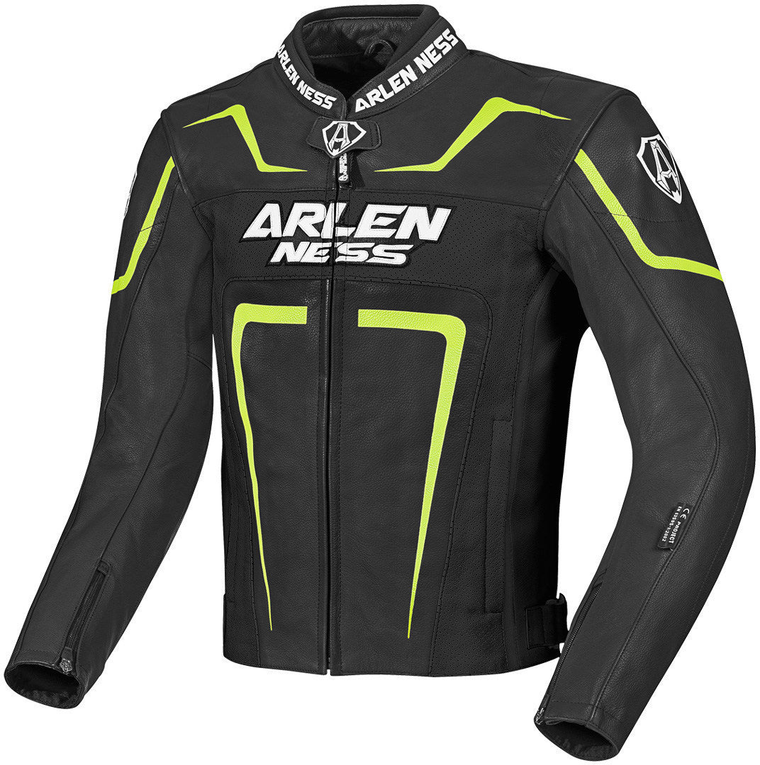 Arlen Ness Arlen Ness Motegi Leather Jacket – top view