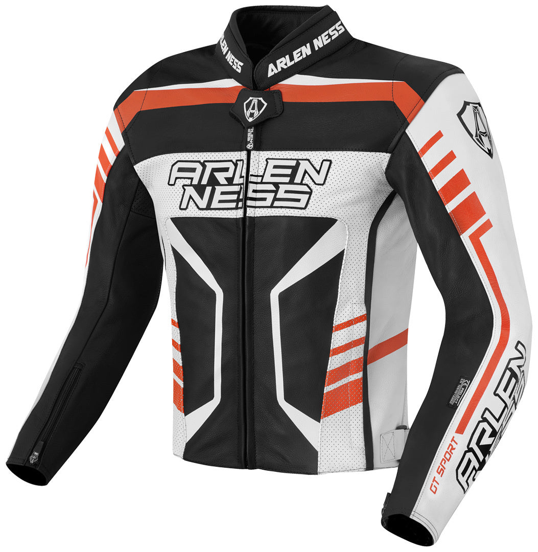 Arlen Ness Arlen Ness Rapida 2 Leather Jacket – top view