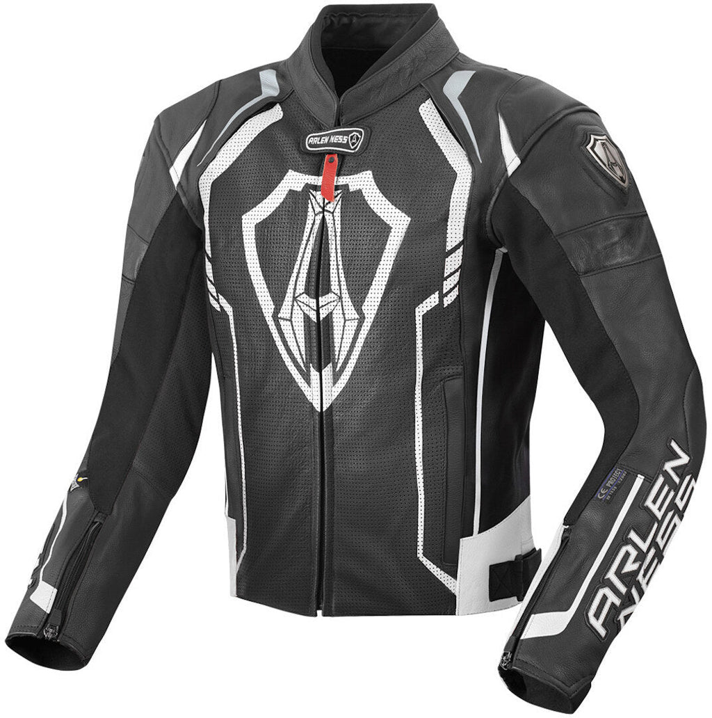 Arlen Ness Arlen Ness Track Leather Jacket – top view