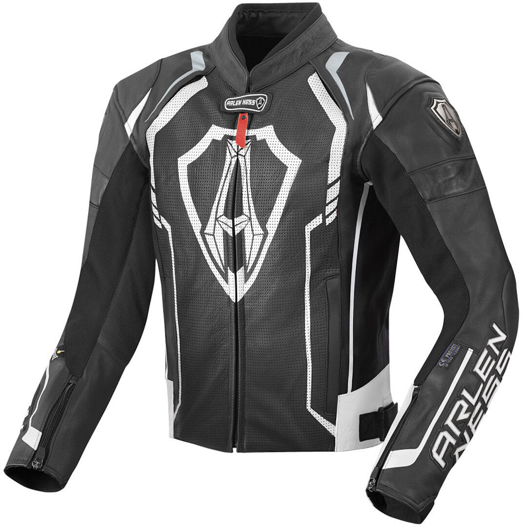 Arlen Ness Arlen Ness Track Leather Jacket – top view