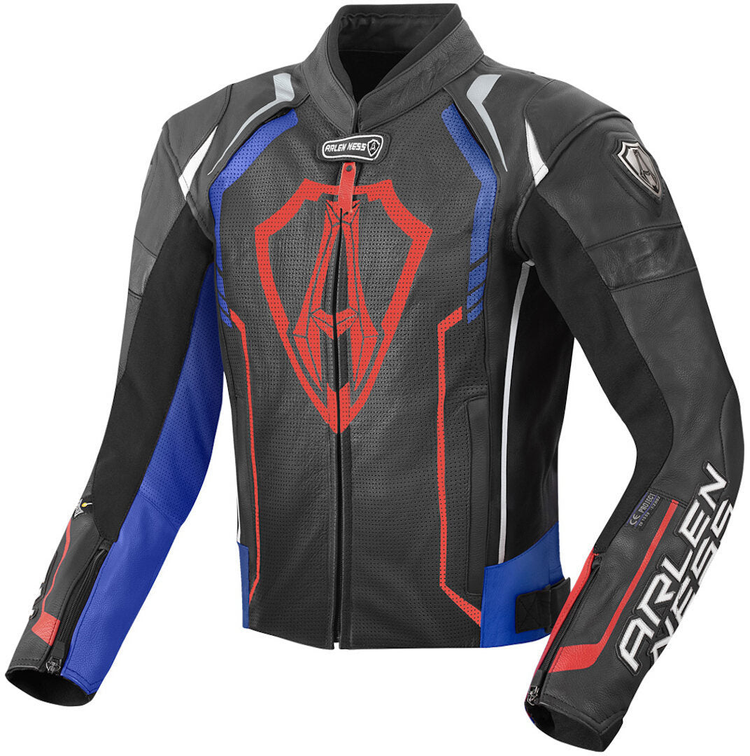 Arlen Ness Arlen Ness Track Leather Jacket – front view