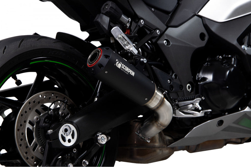 Scorpion Scorpion Red Power Slip-On Exhaust For Kawasaki Ninja 1000 2020-22 – detail view