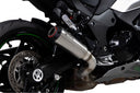 Scorpion Scorpion Red Power Slip-On Exhaust For Kawasaki Ninja 1000 2020-22 – side view