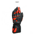 Dainese Dainese Druid 3 Black Fluo Red Motorcycle Gloves – side view