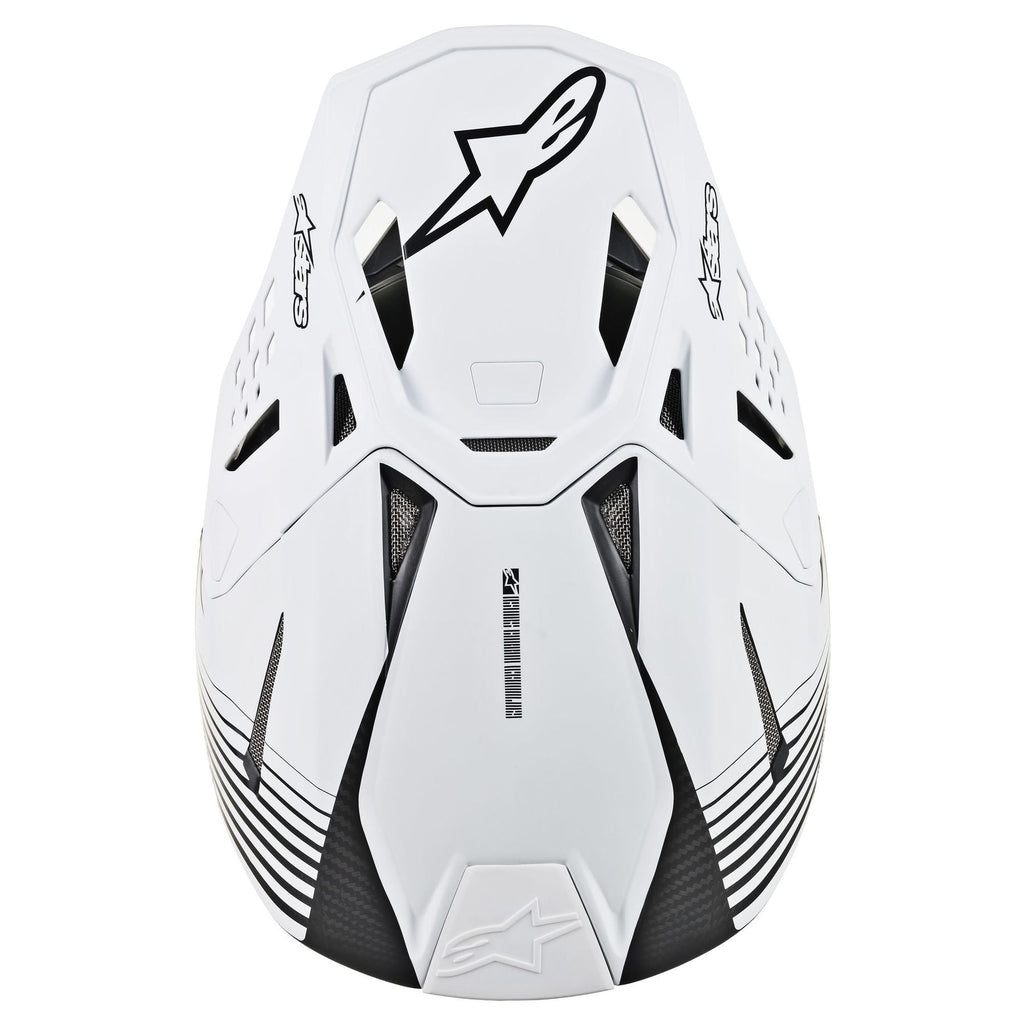 Alpinestars Alpinestars Supertech S-M10 Carbon Dyno Helmet – rear view