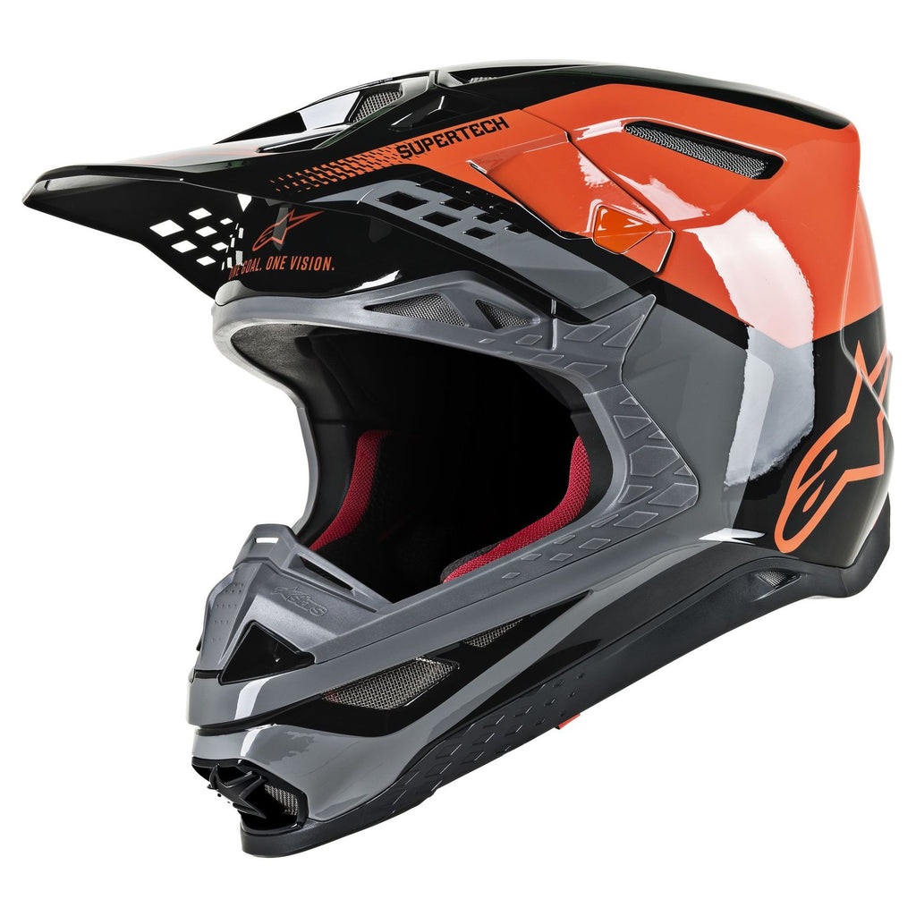 Alpinestars Alpinestars Supertech S-M8 Triple Helmet – rear view