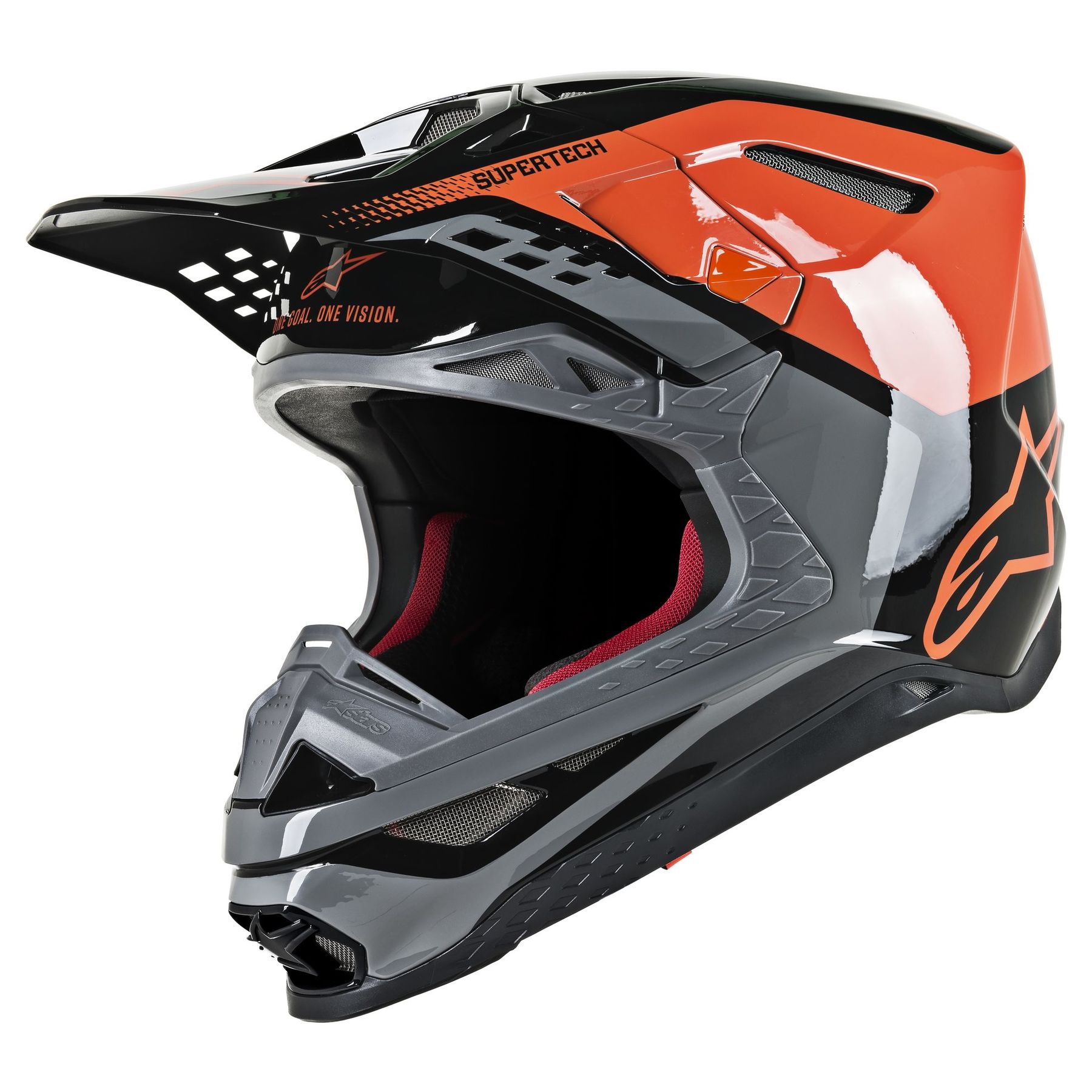 Alpinestars Alpinestars Supertech S-M8 Triple Helmet – rear view