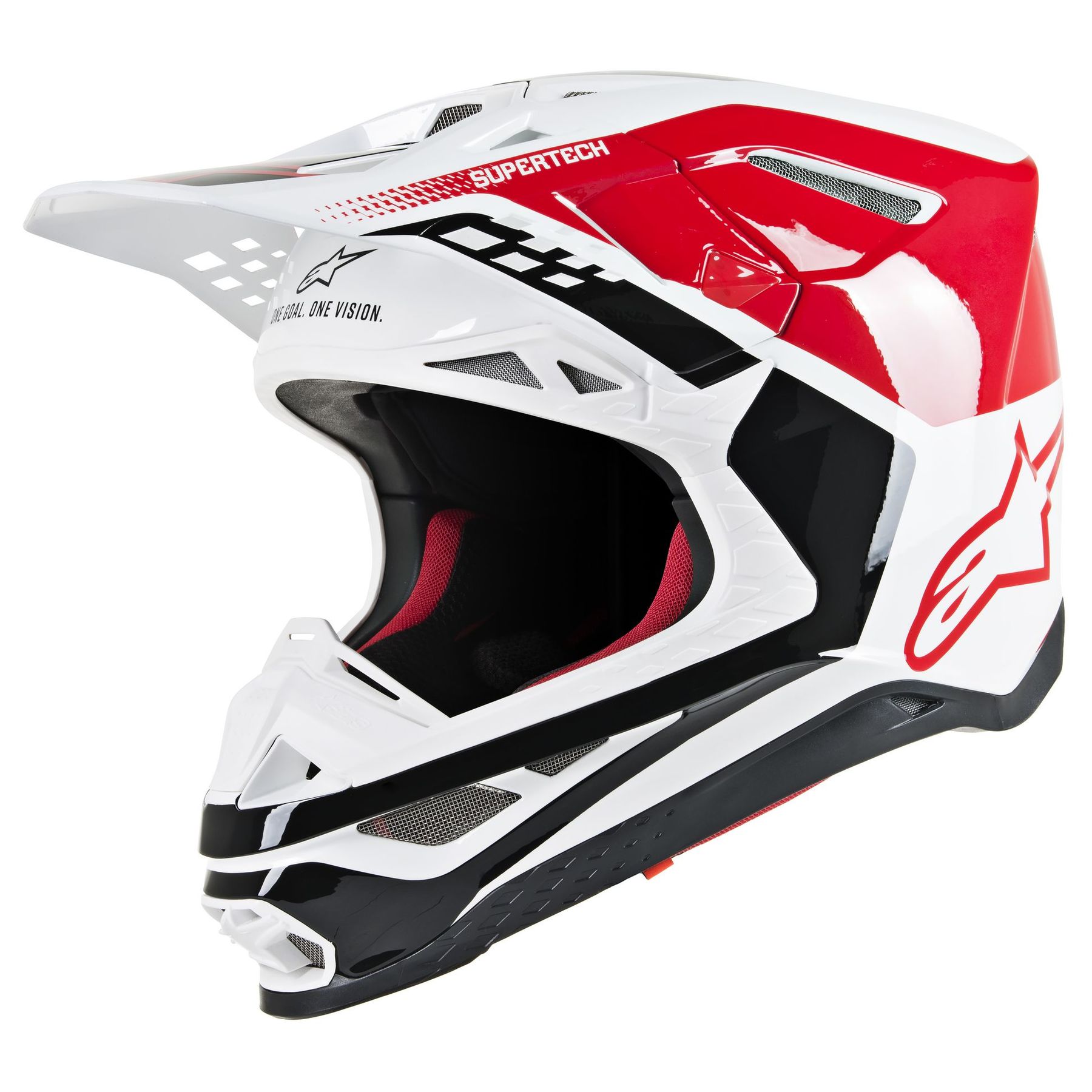 Alpinestars Alpinestars Supertech S-M8 Triple Helmet – top view