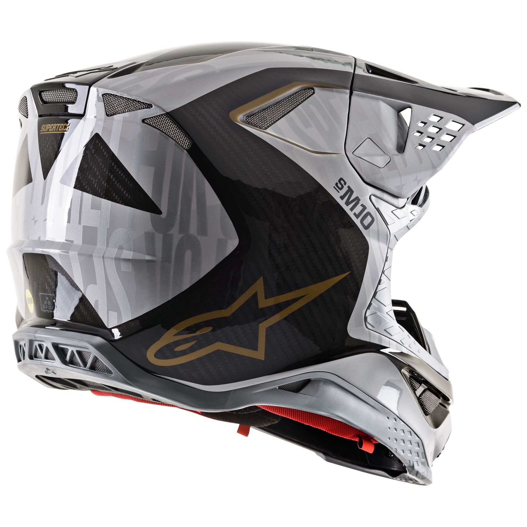 Alpinestars Alpinestars Supertech S-M10 Alloy Helmet – detail view