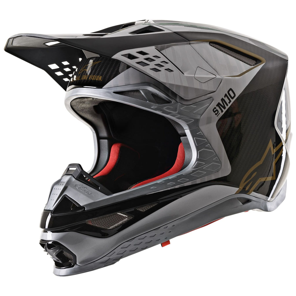 Alpinestars Alpinestars Supertech S-M10 Alloy Helmet – rear view