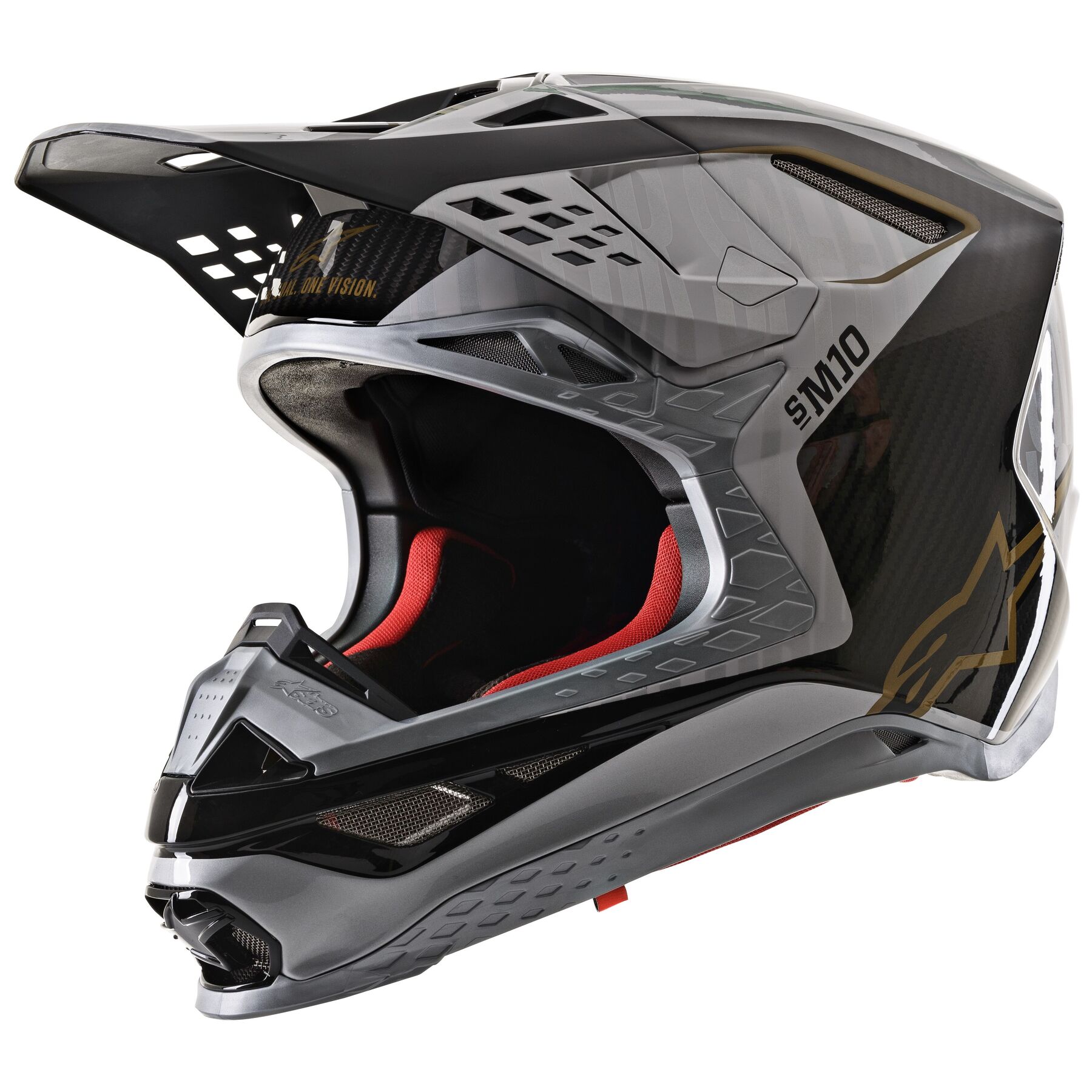 Alpinestars Alpinestars Supertech S-M10 Alloy Helmet – rear view