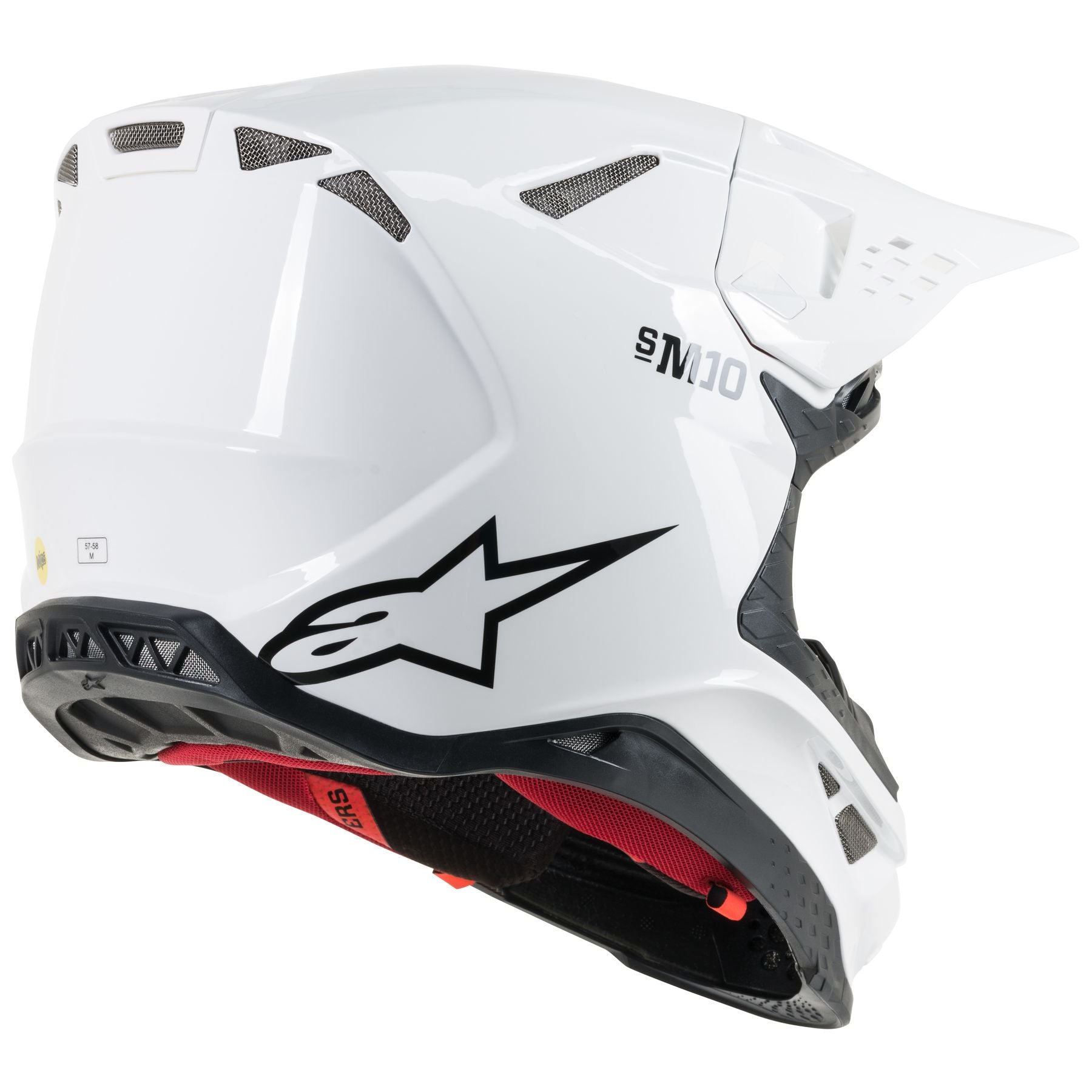 Alpinestars Alpinestars Supertech S-M10 Carbon Helmet – detail view