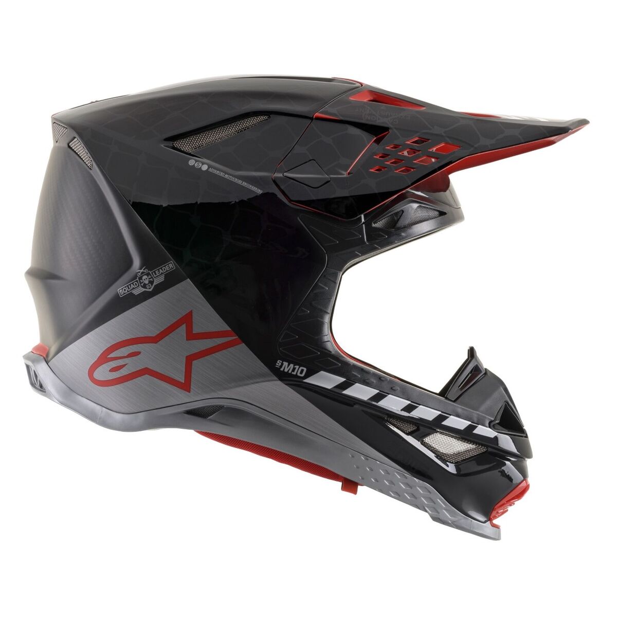 Alpinestars Alpinestars Supertech M10 Carbon San Diego LE Helmet – rear view