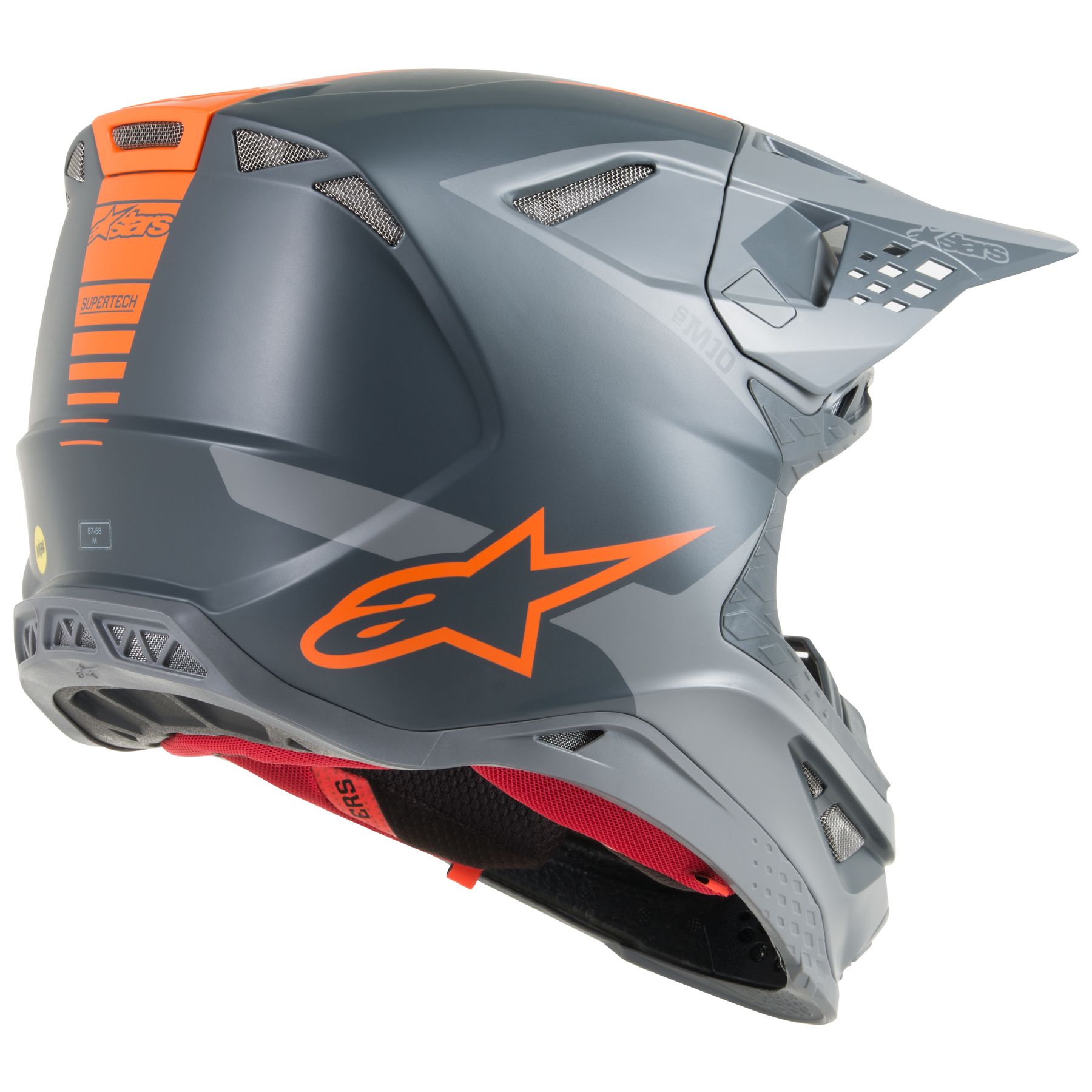 Alpinestars Alpinestars Supertech S-M10 Carbon Meta Helmet – detail view