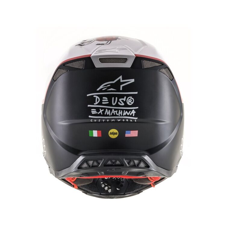 Alpinestars Alpinestars Supertech M8 Deus Ex Machina LE Helmet – detail view