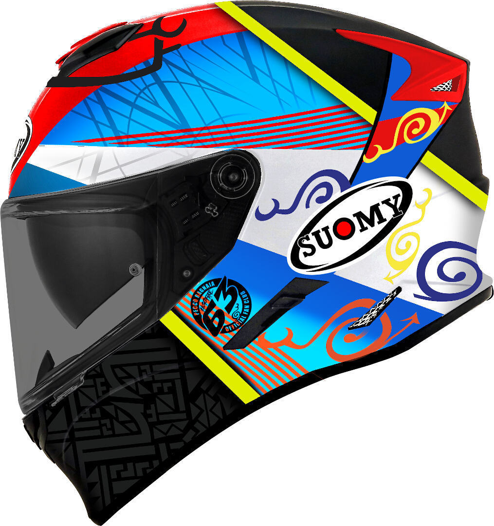 Suomy Suomy Pecco Bagnaia Helmet – rear view