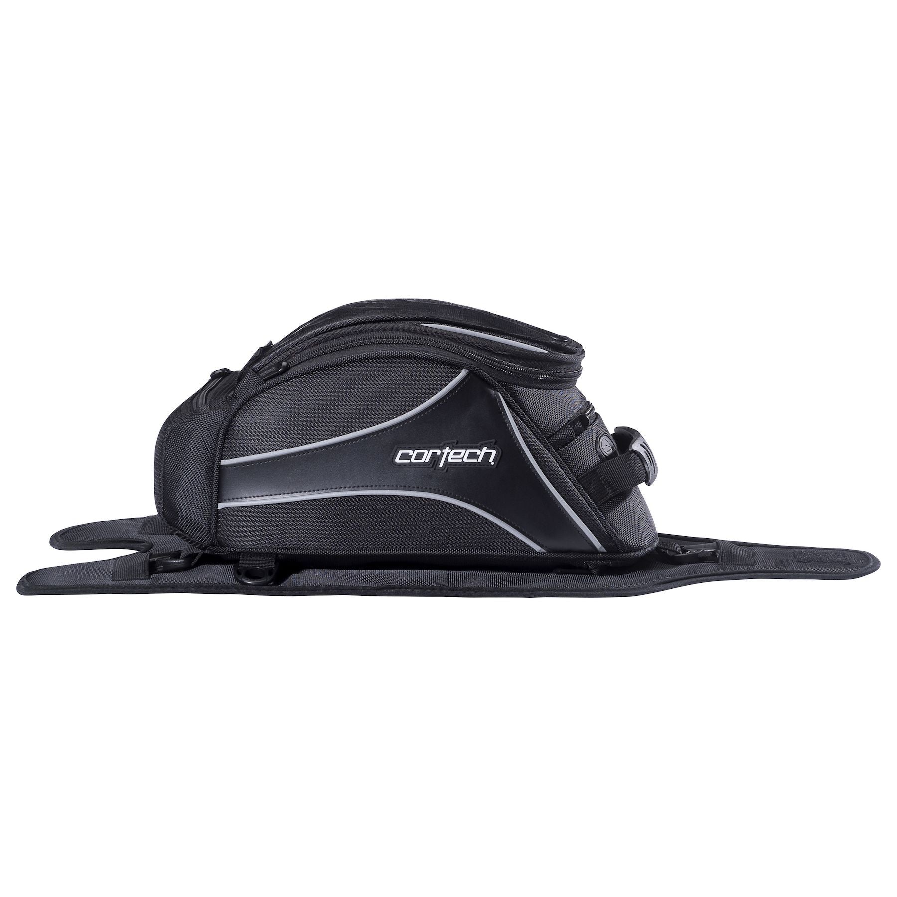 Cortech Cortech Super 2.0 12-Liter Strap Mounted Tank Bag – front view
