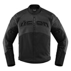 Icon Icon Contra 2 Perforated Leather Jacket – front view