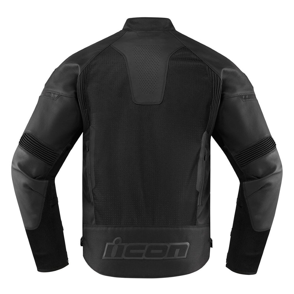 Icon Icon Contra 2 Perforated Leather Jacket – side view