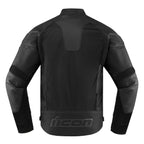 Icon Icon Contra 2 Perforated Leather Jacket – side view