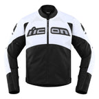Icon Icon Contra 2 Perforated Leather Jacket – rear view
