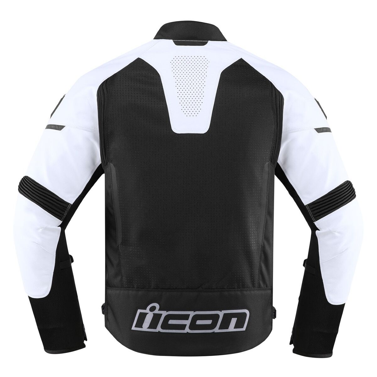 Icon Icon Contra 2 Perforated Leather Jacket – detail view