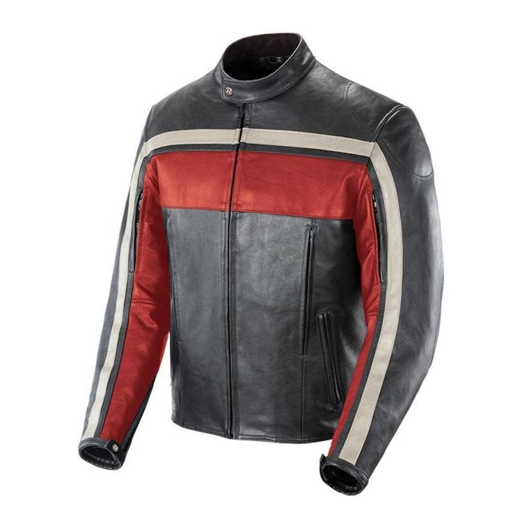 Joe Rocket Joe Rocket Old School Leather Jacket – rear view