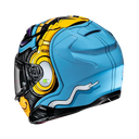 HJC HJC F71 Monkey Dj Helmet – rear view
