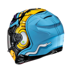 HJC HJC F71 Monkey Dj Helmet – rear view
