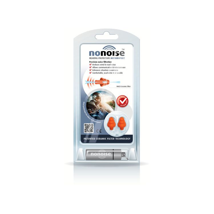 NoNoise NoNoise Motorsport Noise Filter Ear Protection – rear view