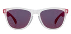 Oakley Oakley Transparent Grey Golden B355 Unisex Sunglasses – front view