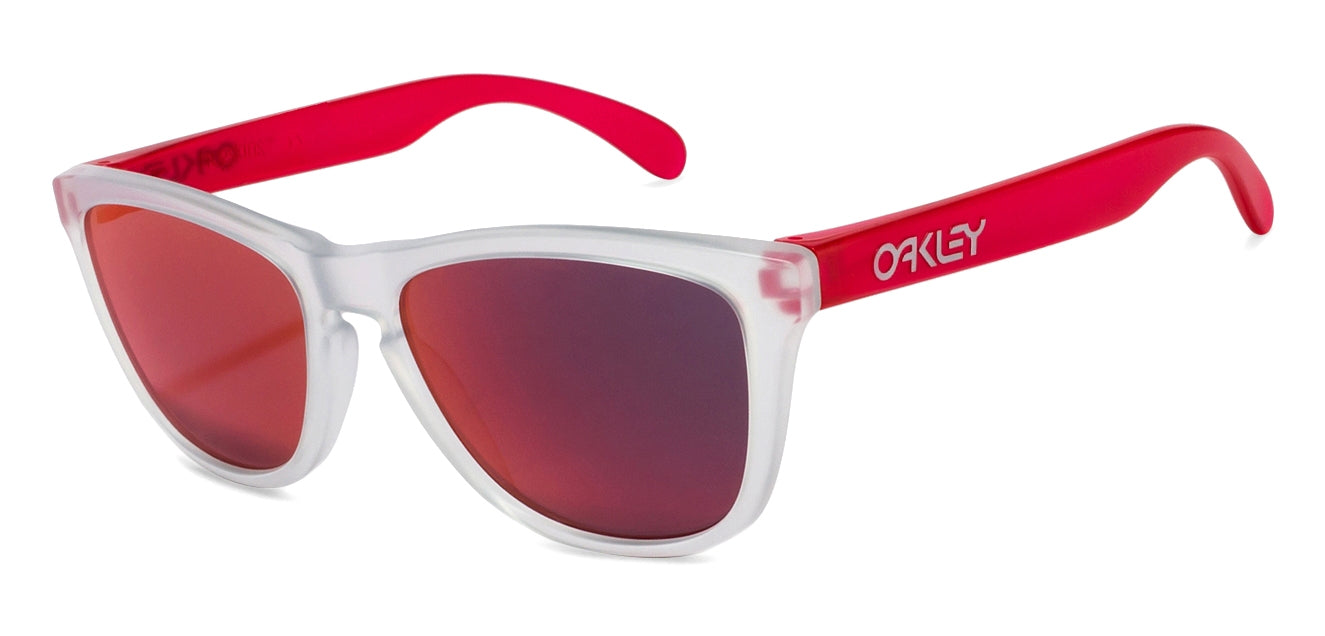 Oakley Oakley Transparent Grey Golden B355 Unisex Sunglasses – side view