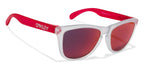 Oakley Oakley Transparent Grey Golden B355 Unisex Sunglasses – rear view