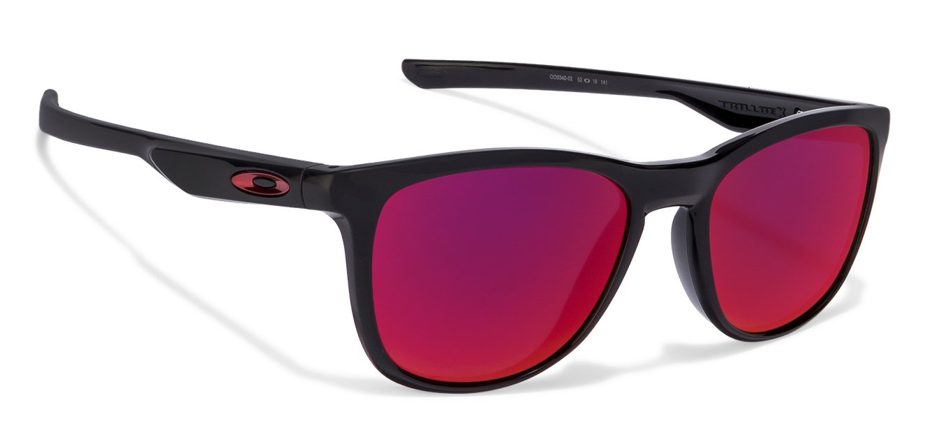 Oakley Oakley Black Purple Mirror 2 Unisex Sunglasses – rear view