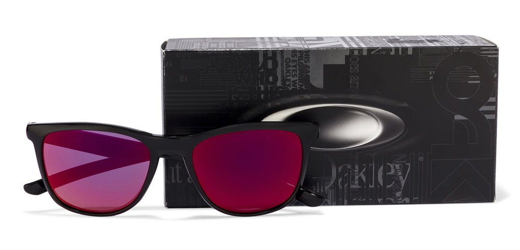 Oakley Oakley Black Purple Mirror 2 Unisex Sunglasses – product view