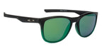 Oakley Oakley Black Green Transparent Mirror 11 Unisex Sunglasses – detail view