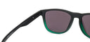 Oakley Oakley Black Green Transparent Mirror 11 Unisex Sunglasses – product view