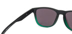 Oakley Oakley Black Green Transparent Mirror 11 Unisex Sunglasses – product view