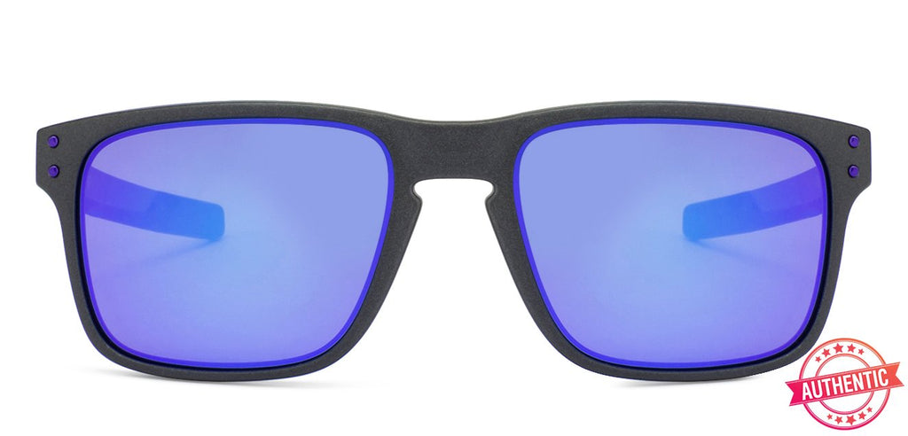 Oakley Oakley Grey Purple Mirror 02 Unisex Sunglasses – front view