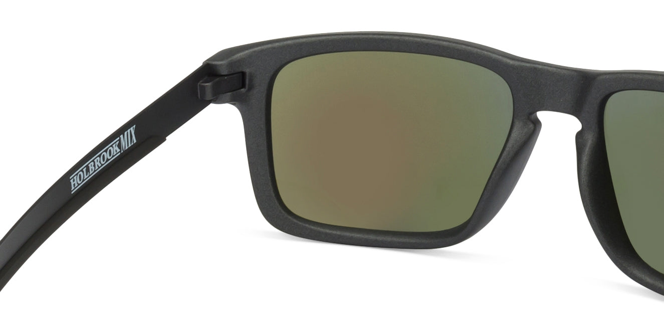 Oakley Oakley Grey Purple Mirror 02 Unisex Sunglasses – top view
