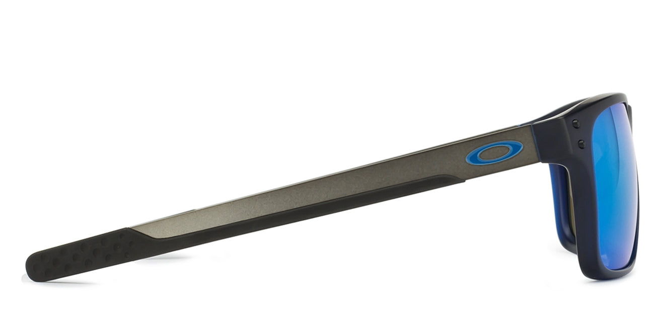 Oakley Oakley Black Gunmetal Blue Mirror 03 Unisex Sunglasses – detail view