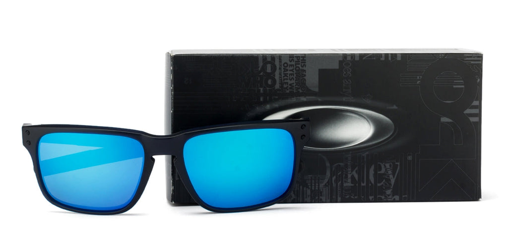 Oakley Oakley Black Gunmetal Blue Mirror 03 Unisex Sunglasses – product view