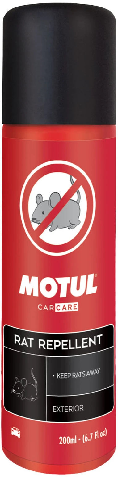 MOTUL Rat Repellent Spray 200 ml | Long-Lasting Protection for Wires, Cables & Engine Bay