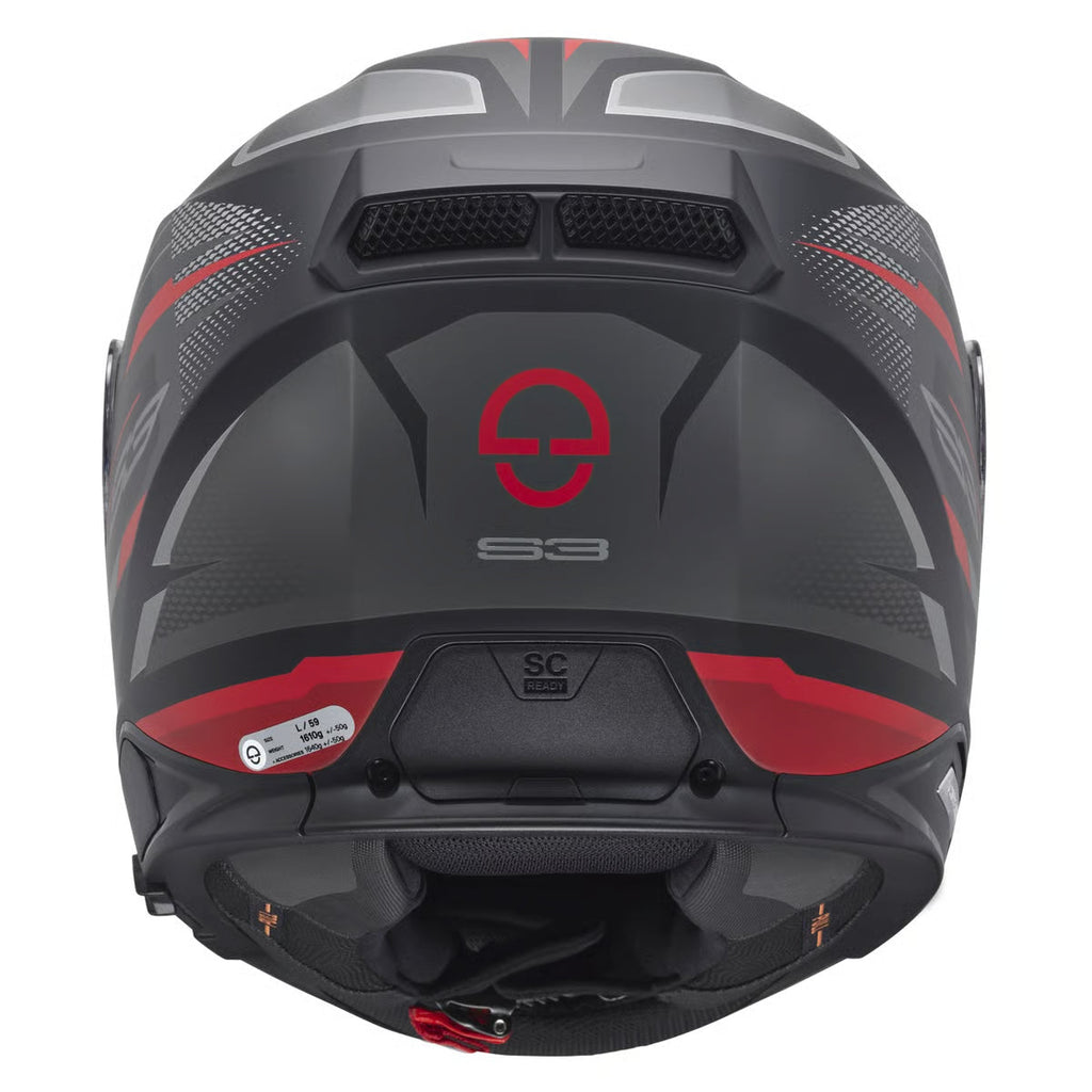 Schuberth Schuberth S3 Apex Anthracite Helmet – rear view