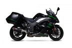 Scorpion Scorpion Serket Parallel Slip-On Exhaust For Kawasaki Ninja 1000 2020-22 – top view