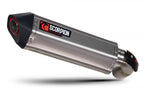 Scorpion Scorpion Serket Parallel Slip-On Exhaust For Kawasaki Ninja 1000 2020-22 – front view