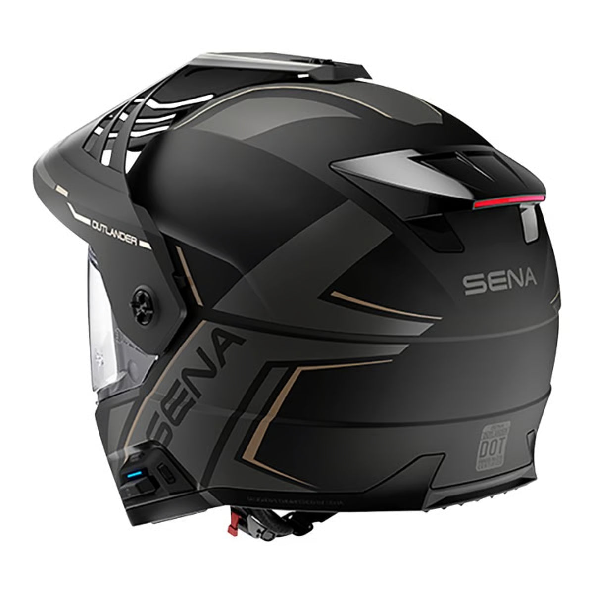 Sena Sena Outlander Bluetooth Helmet – side view