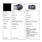 Sena Sena SMH-10 Bluetooth Headset Dual Pack – rear view