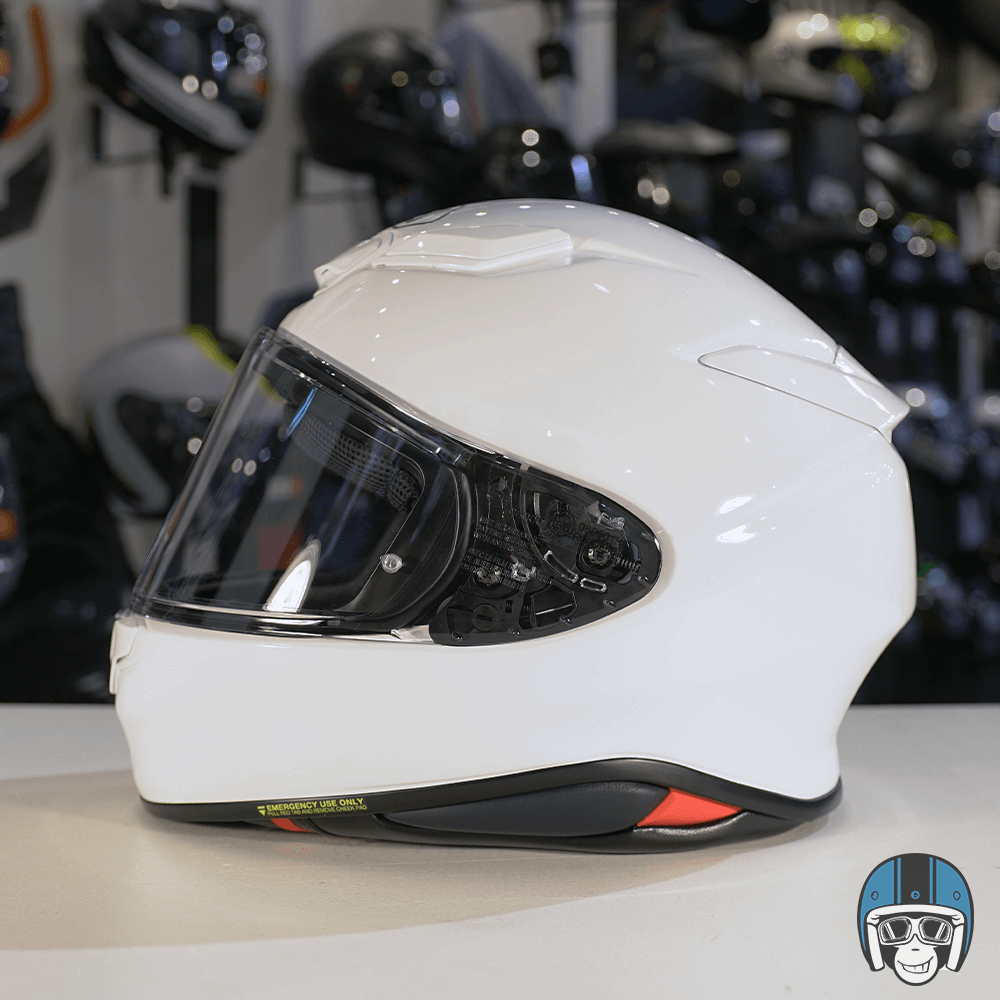 Shoei Shoei NXR 2 White Helmet – top view